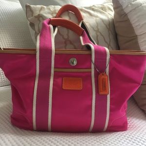 Vintage Coach Tote